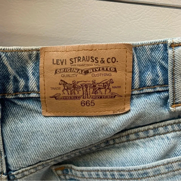Levi's Light Wash  Vintage Orange Tab Jeans 34 - Picture 5 of 16